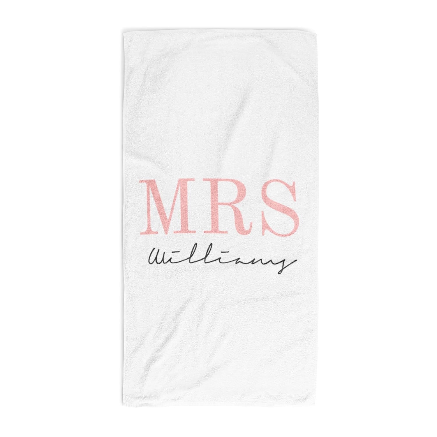 Mrs Personalised Towel